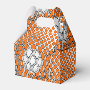 Lacrosse Sports Oranje Favor Box Bedankdoosjes