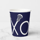 Lacrosse Sports Papieren Bekers (Achterkant)