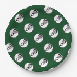 Lacrosse Sports Party Paper Borden Papieren Bordje