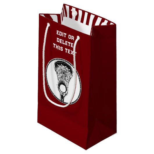 Lacrosse Sports Petit sac cadeau (Devant Angle)