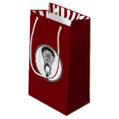 Lacrosse Sports Petit sac cadeau (Dos Angle)