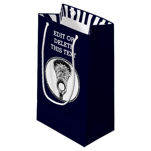 Lacrosse Sports Petit sac cadeau (Devant Angle)