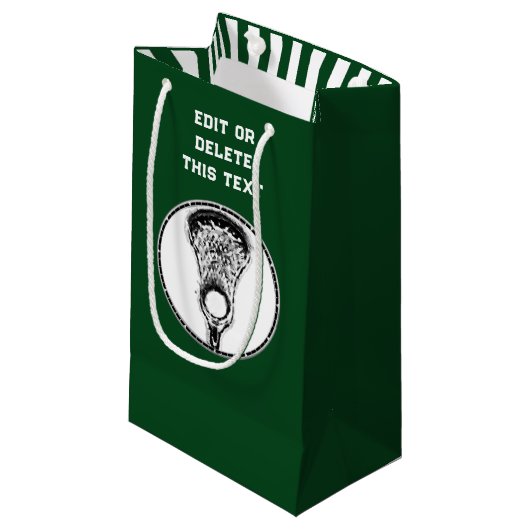 Lacrosse Sports Petit sac cadeau (Devant Angle)