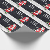 Lacrosse Sports Santa Cadeaupapier (Hoek)