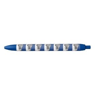Lacrosse Sports Zwarte Inkt Pen