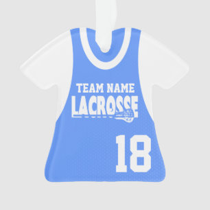 Lacrosse sporttrui met foto ornament