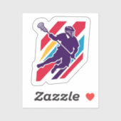 Lacrosse Sticker (Vel)