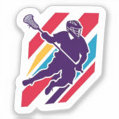 Lacrosse Sticker (Voorkant)