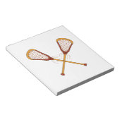 Lacrosse Sticks Notitieblok (Schuin)
