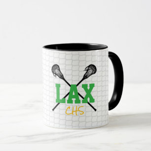 Lacrosse Stix Net Team Kleuren School Sport Laks Mok