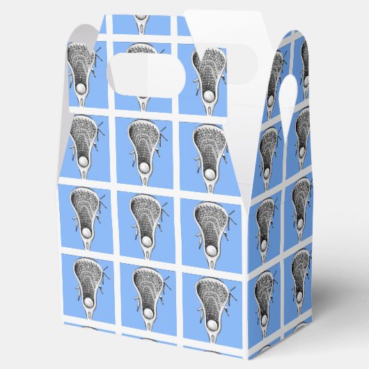 Lacrosse Team Blue Bedankdoosjes (Geopend)