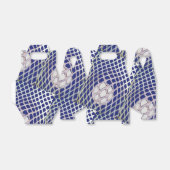 Lacrosse Team Blue Party Bedankdoosjes (Uitgevouwen)