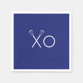 Lacrosse Team Blue Servet