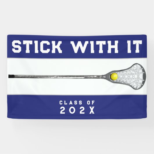 Lacrosse Team Congrats Spandoek (Horizontaal)