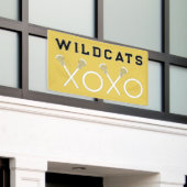 Lacrosse Team Gold Spandoek (Buitenkant Gebouw)