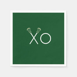 Lacrosse Team Green Servet