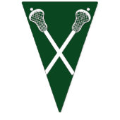 Lacrosse Team Green Vlaggetjes (Eerste vlag)