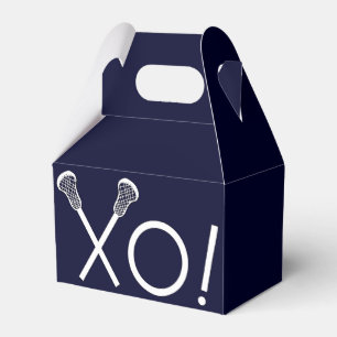 Lacrosse Team Navy Blauw Bedankdoosjes