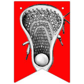 Lacrosse Team Red Vlaggetjes (Tweede vlag)