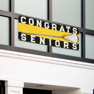 Lacrosse Team Seniors Yellow Congrates Spandoek