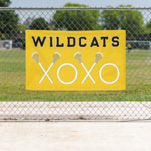 Lacrosse Team Yellow Spandoek