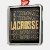Lacrosse tekst Ornament (Links)