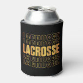 Lacrosse Text Can Cooler (Blikje Voorkant)