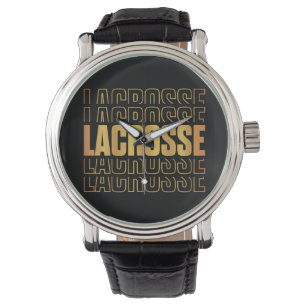 Lacrosse Text Watch Horloge