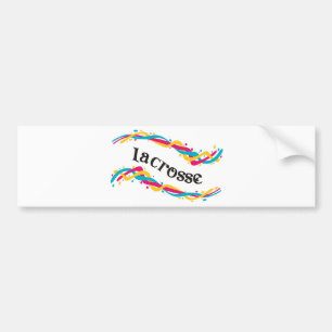 Lacrosse Twists Bumpersticker