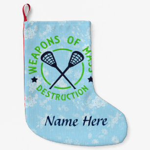 Lacrosse Wapens van Vernietiging Kerstvoorraad Kleine Kerstsok