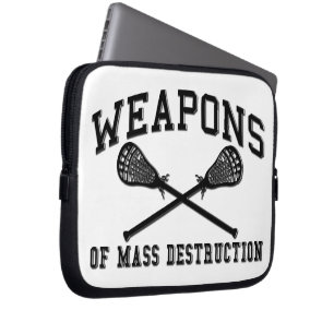 Lacrosse Weapons laptophoes Laptop Sleeve