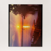 LACS À DOIGTS CAYUGA LAKE JIGSAW PUZZLE (Vertical)