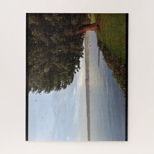 LACS À DOIGTS CAYUGA LAKE JIGSAW PUZZLE (Vertical)