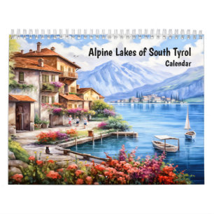 Lacs alpins du Tyrol du Sud - Calendrier