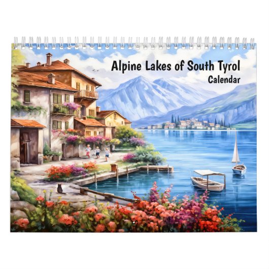 Lacs alpins du Tyrol du Sud - Calendrier (Protection)