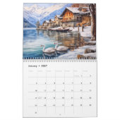 Lacs alpins du Tyrol du Sud - Calendrier (Jan 2027)