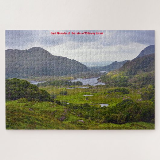 Lacs de Killarney. Puzzle du parc national (Horizontal)