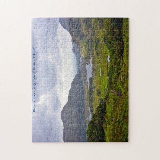 Lacs de Killarney. Puzzle du parc national (Vertical)
