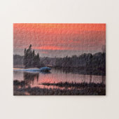 Lacs et forêts Québec. Jigsaw Puzzle (Horizontal)