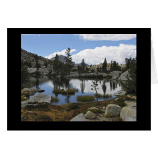 Lacs medley dans la région sauvage de John Muir