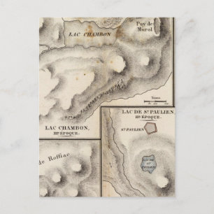 Lacs vulcaniques briefkaart