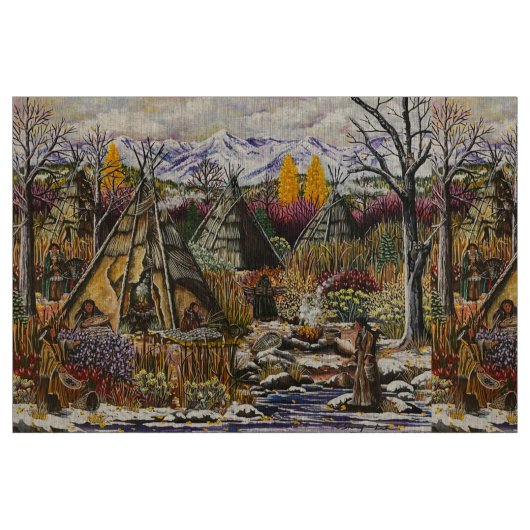 L'action de grâce du tissu Cayuse (Fat Quarter)