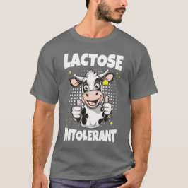 Lactose-intolerant meme t-shirt