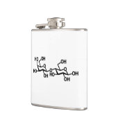 Lactose Melkstructuur Heupfles (Links)