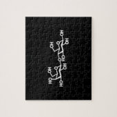 Lactose Melkstructuur Legpuzzel (Verticaal)