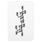 Lactose Melkstructuur Magneet (Verticaal)