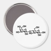 Lactose Melkstructuur Magneet (Voorkant / Achterkant)