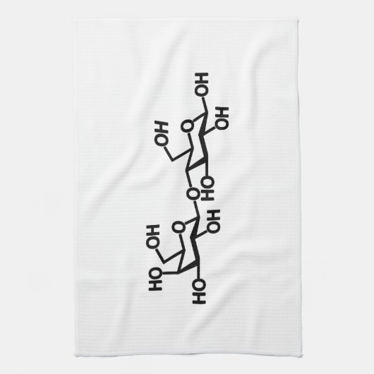 Lactose Melkstructuur Theedoek (Verticaal)