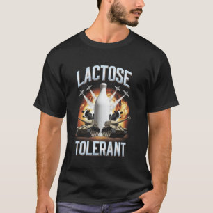 Lactose Tolerant, Melktanks voor Melkkoeien, Trend T-shirt