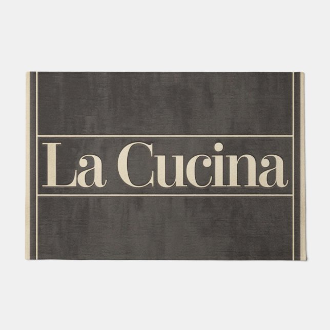 LaCucina Kitchen Deurmat (Voorkant)